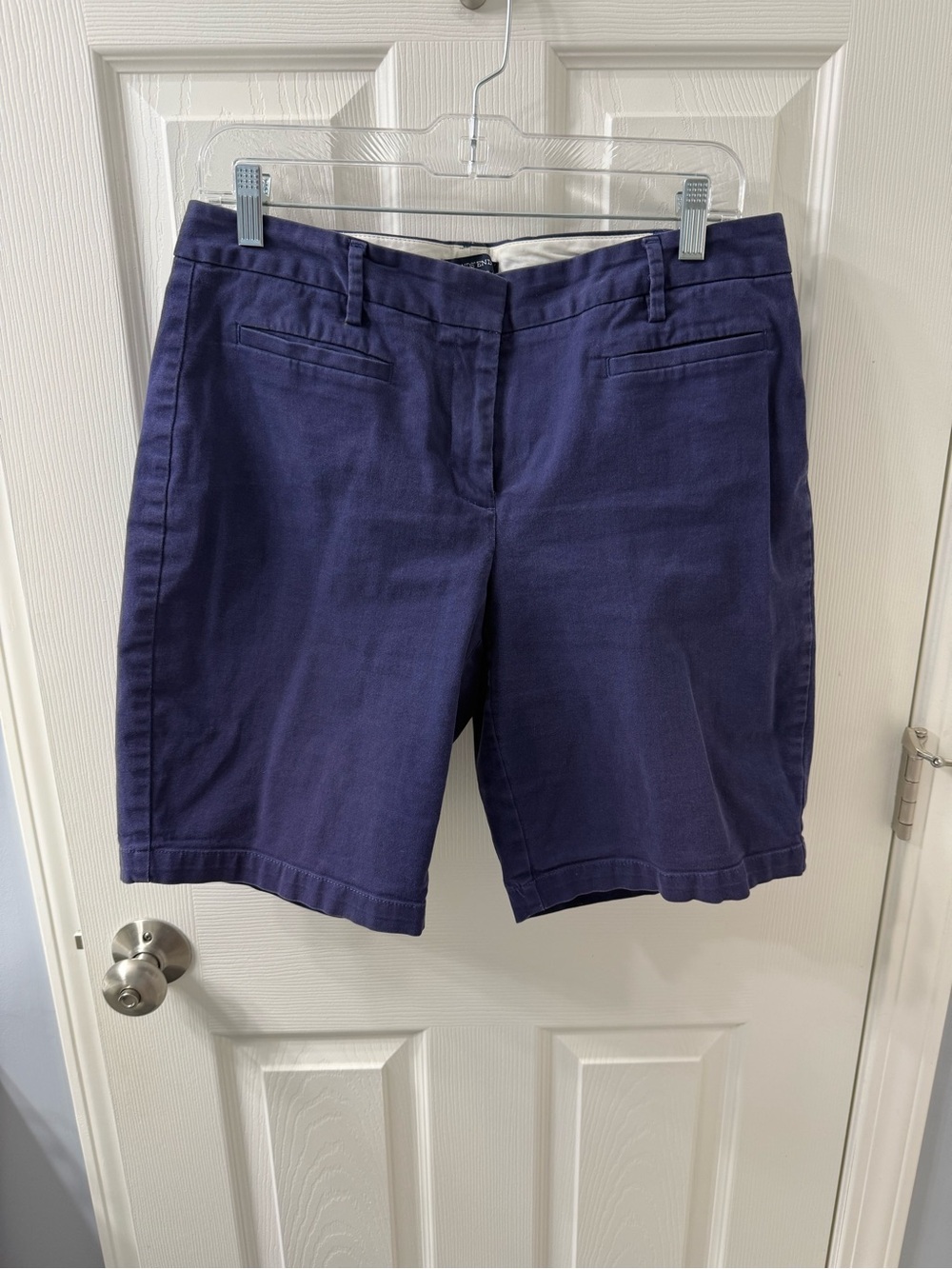 Lands' End Women's Deep Navy Casual Bermuda Shorts